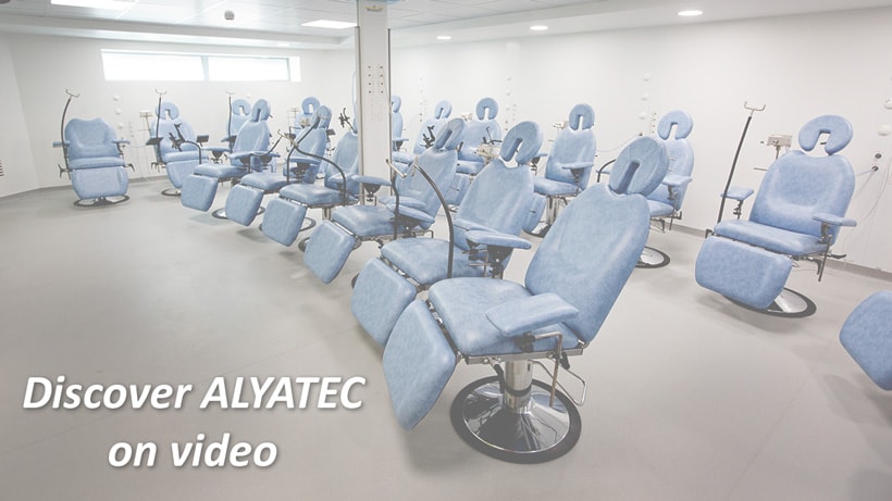 Salle de surveillance du centre ALYATEC